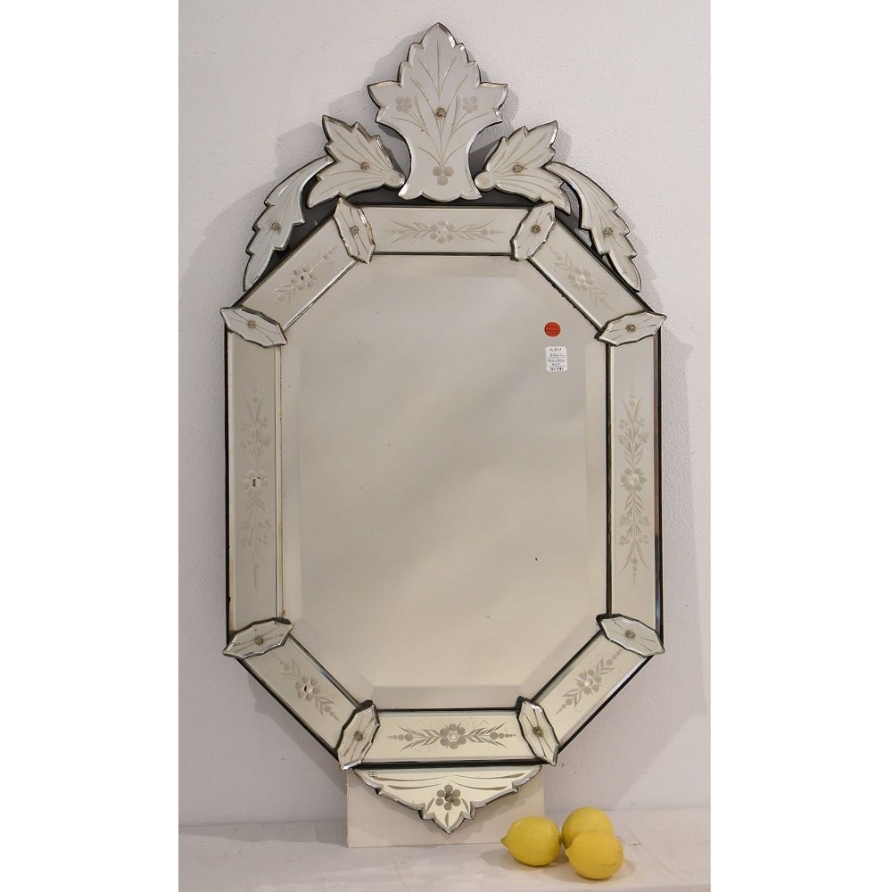 SPV193 1 antique mirror venetian glass mirror italy 20th.jpg